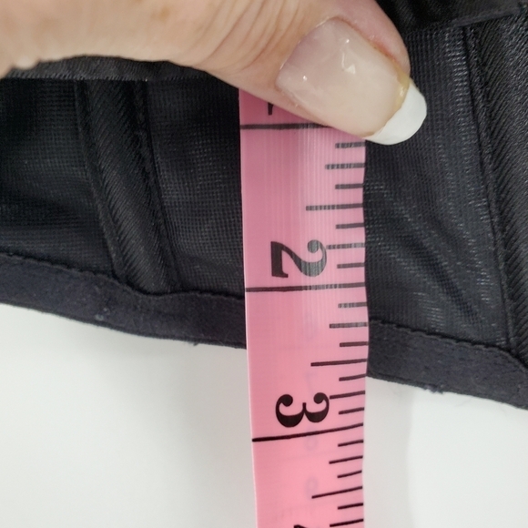 Frederick's of Hollywood black lace up sequined corset Large - Picture 15 of 15